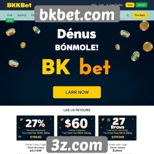 Promoções e bônus disponíveis no site bkbet.com